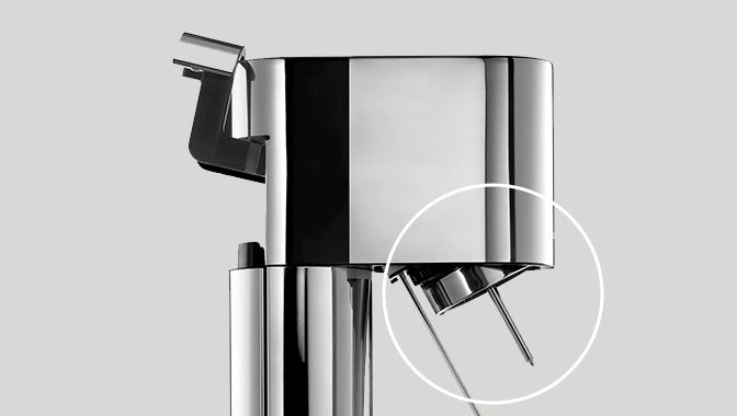 Stainless steel carbonation nozzle for optimal hygiene