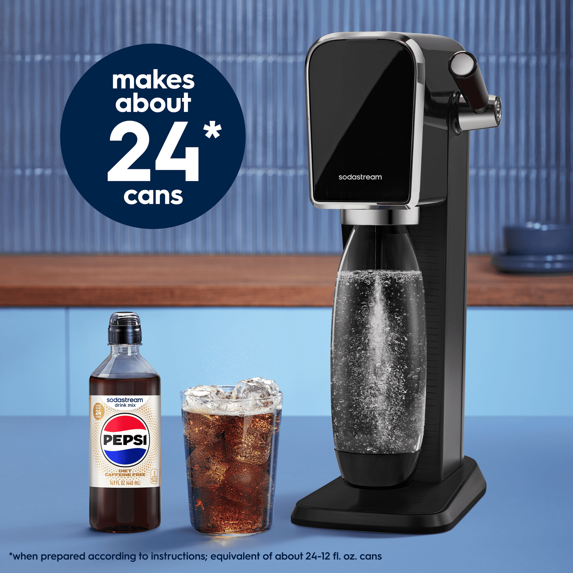 your favorite Diet Pepsi Caffeine Free, made by you  