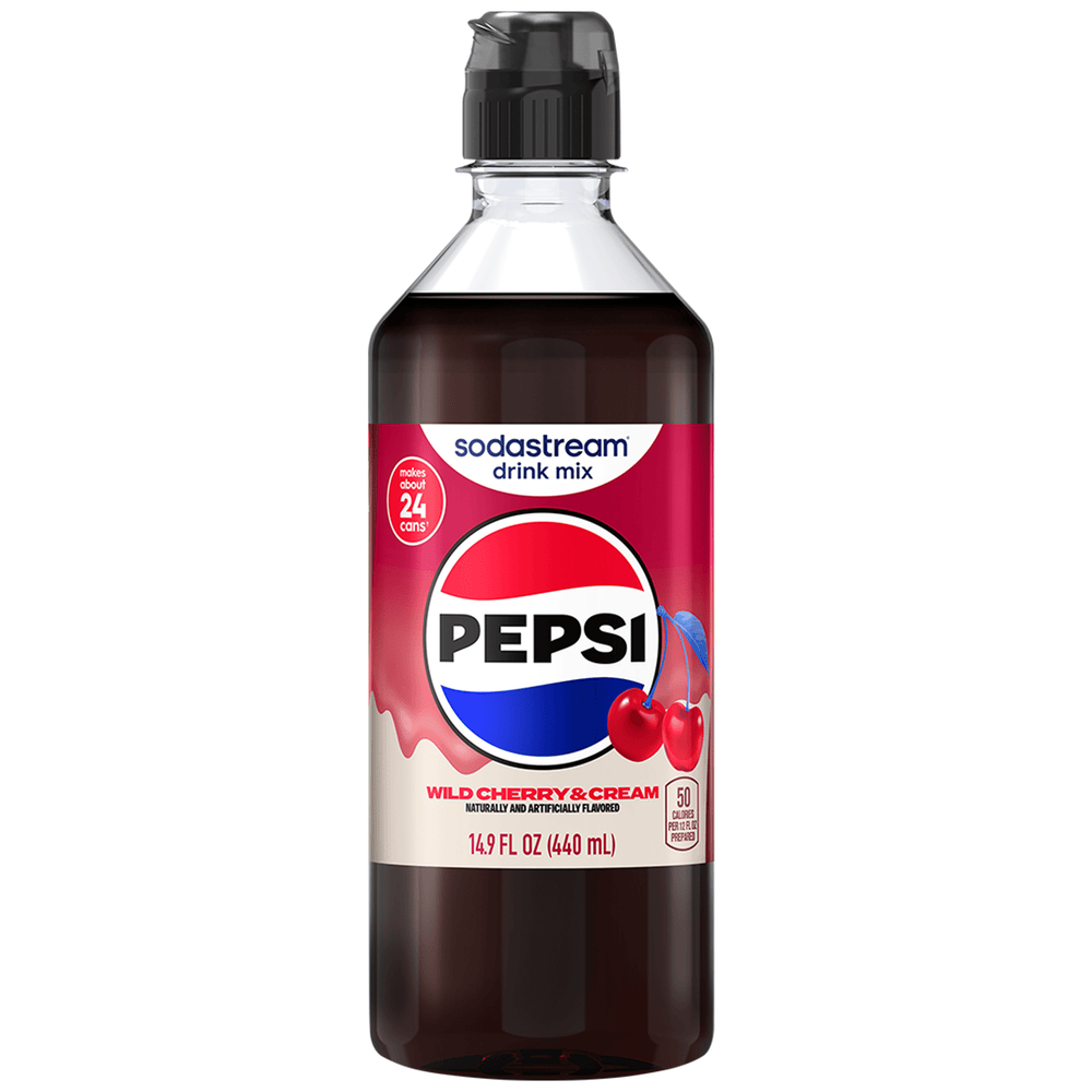 Sodastream Pepsi® Wild Cherry & Cream Drink Mix 440ml