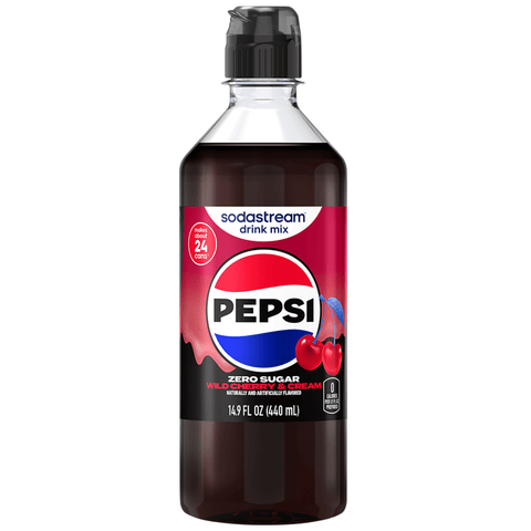 Pepsi Wild Cherry & Cream Zero Sugar Drink Mix | Soda Syrups
