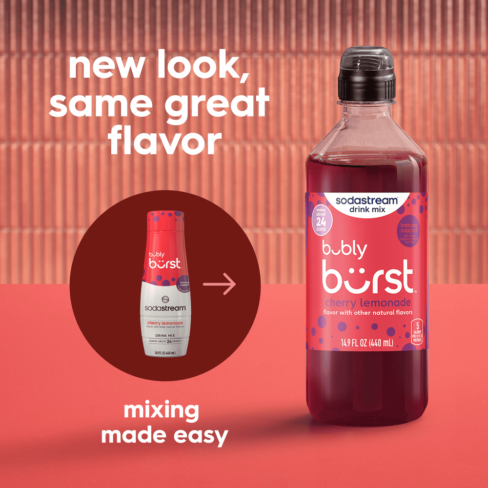 Sodastream bubly burst® Cherry Lemonade Drink Mix 440ml