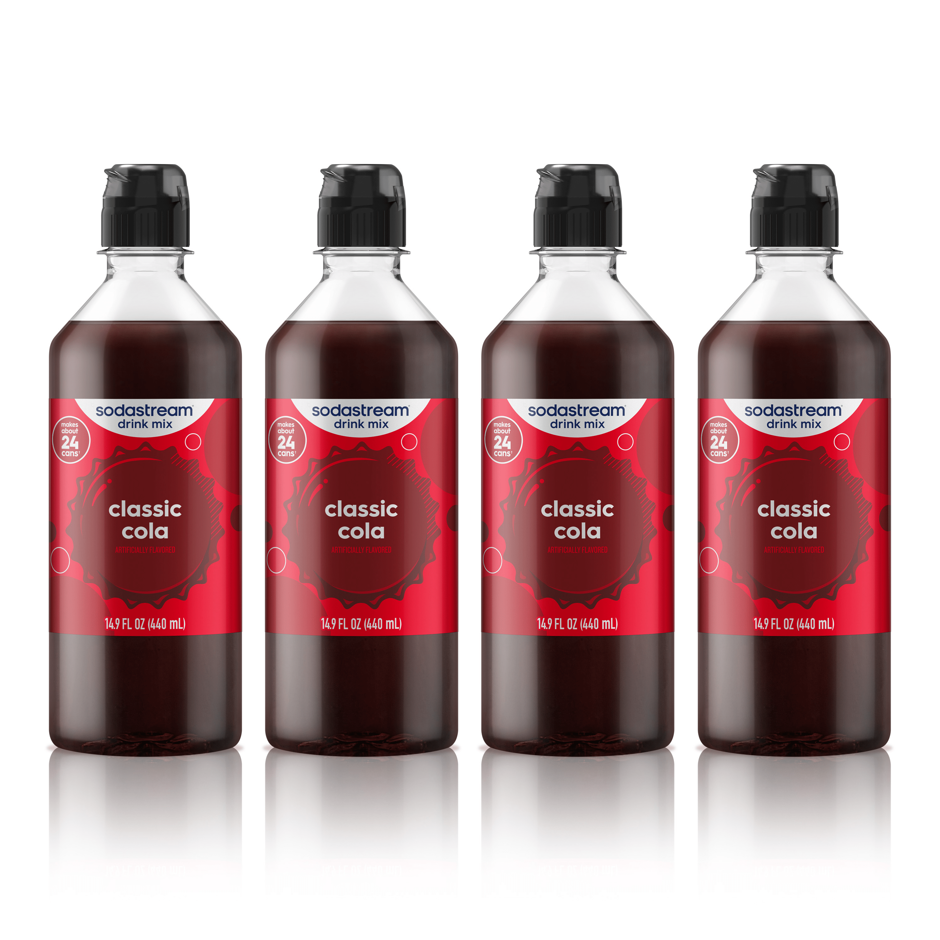 Sodastream Classics® Cola Drink Mix 4 Pack 440ml sodastream