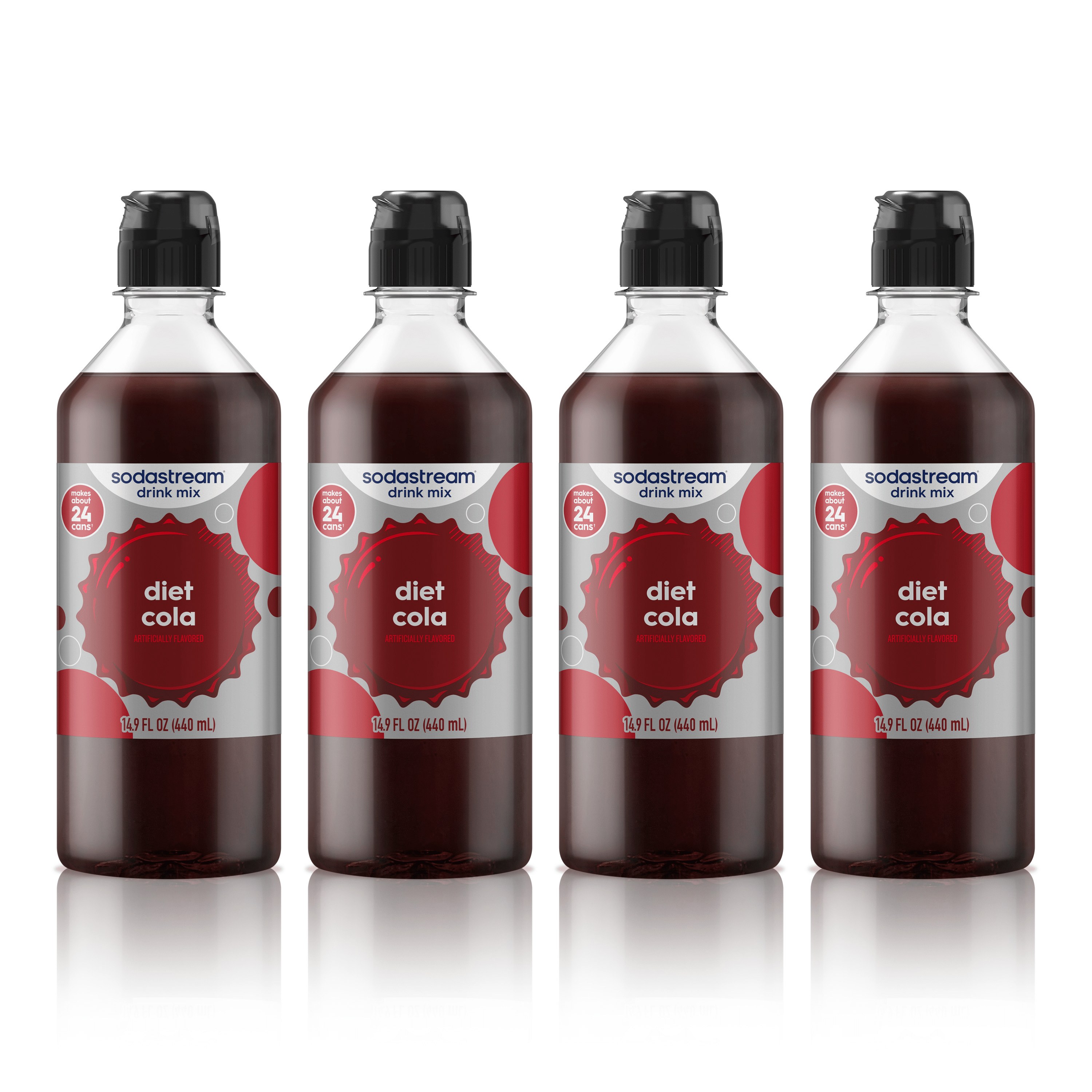 Sodastream Classics® Diet Cola Drink Mix 4 Pack 440ml sodastream