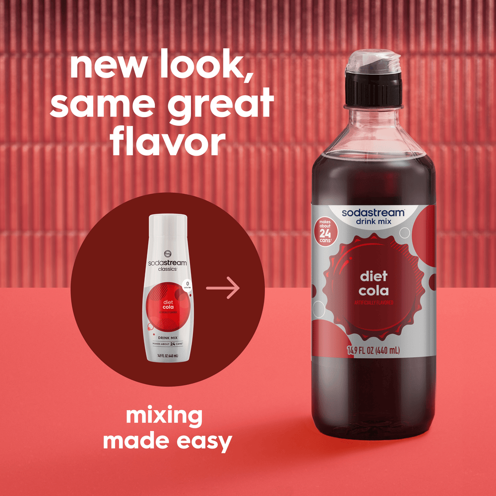 SodaStream Diet Cola Flavored Soda Syrup - SodaStream SodaStream Diet Cola Flavored Soda Syrup - SodaStream