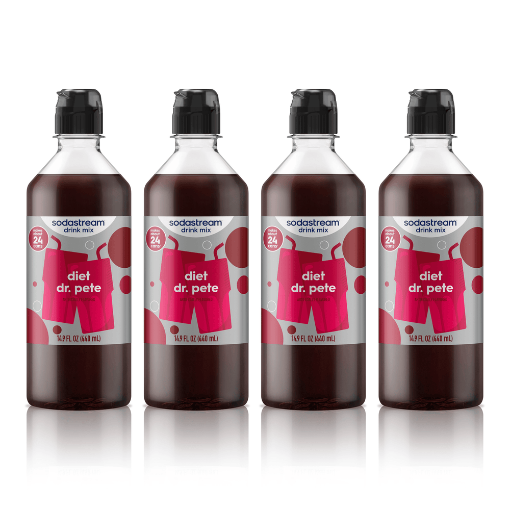 Sodastream Classics® Diet Dr. Pete Drink Mix 4 Pack 440ml
