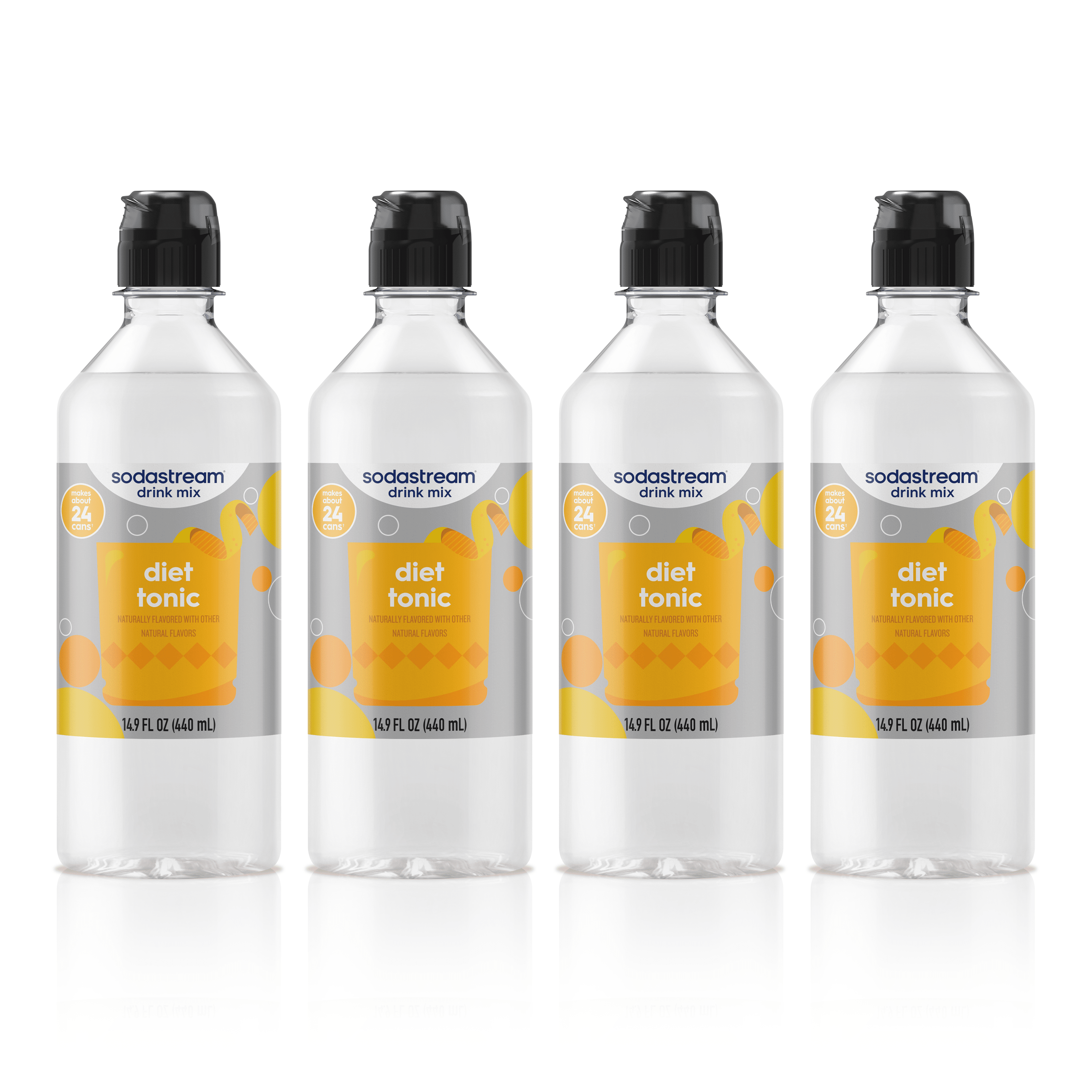 Sodastream Classics® Diet Tonic Drink Mix 4 Pack 440ml sodastream