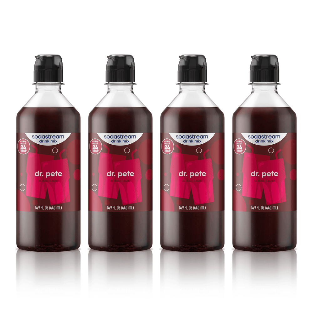 Sodastream Classics® Dr. Pete Drink Mix 4 Pack 440ml