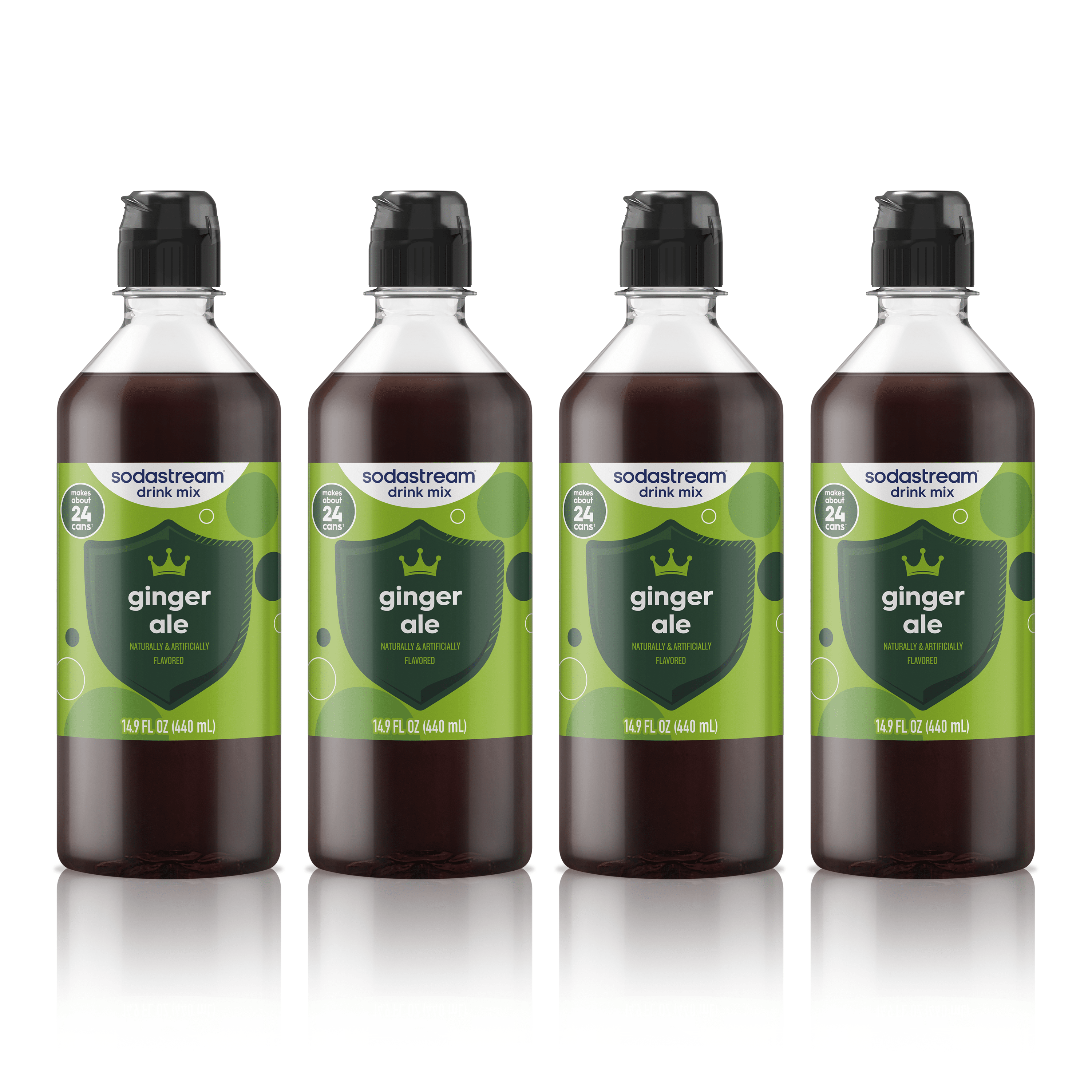 Sodastream Classics® Ginger Ale Drink Mix 4 Pack 440ml sodastream