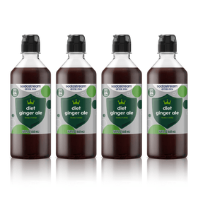 Sodastream Classics® Diet Ginger Ale Drink Mix 4 Pack 440ml
