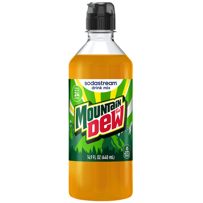 SodaStream MTN DEW - Mountain Dew Drink Mix & Flavor Syrups SodaStream MTN DEW - Mountain Dew Drink Mix & Flavor Syrups