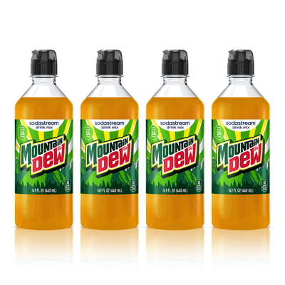 SodaStream MTN DEW - Mountain Dew Drink Mix & Flavor Syrups SodaStream MTN DEW - Mountain Dew Drink Mix & Flavor Syrups