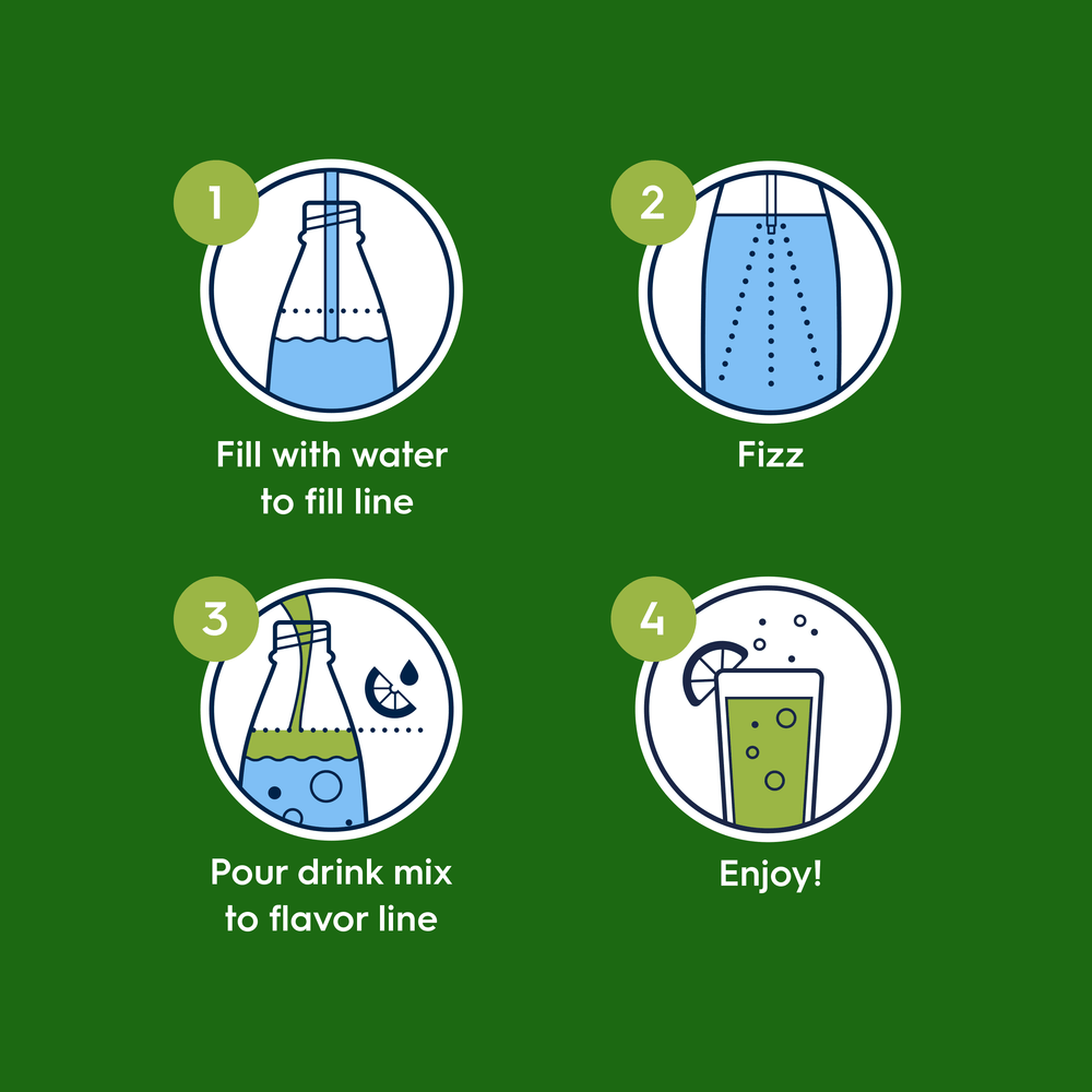 Sodastream MTN DEW Drink Mix 440ml