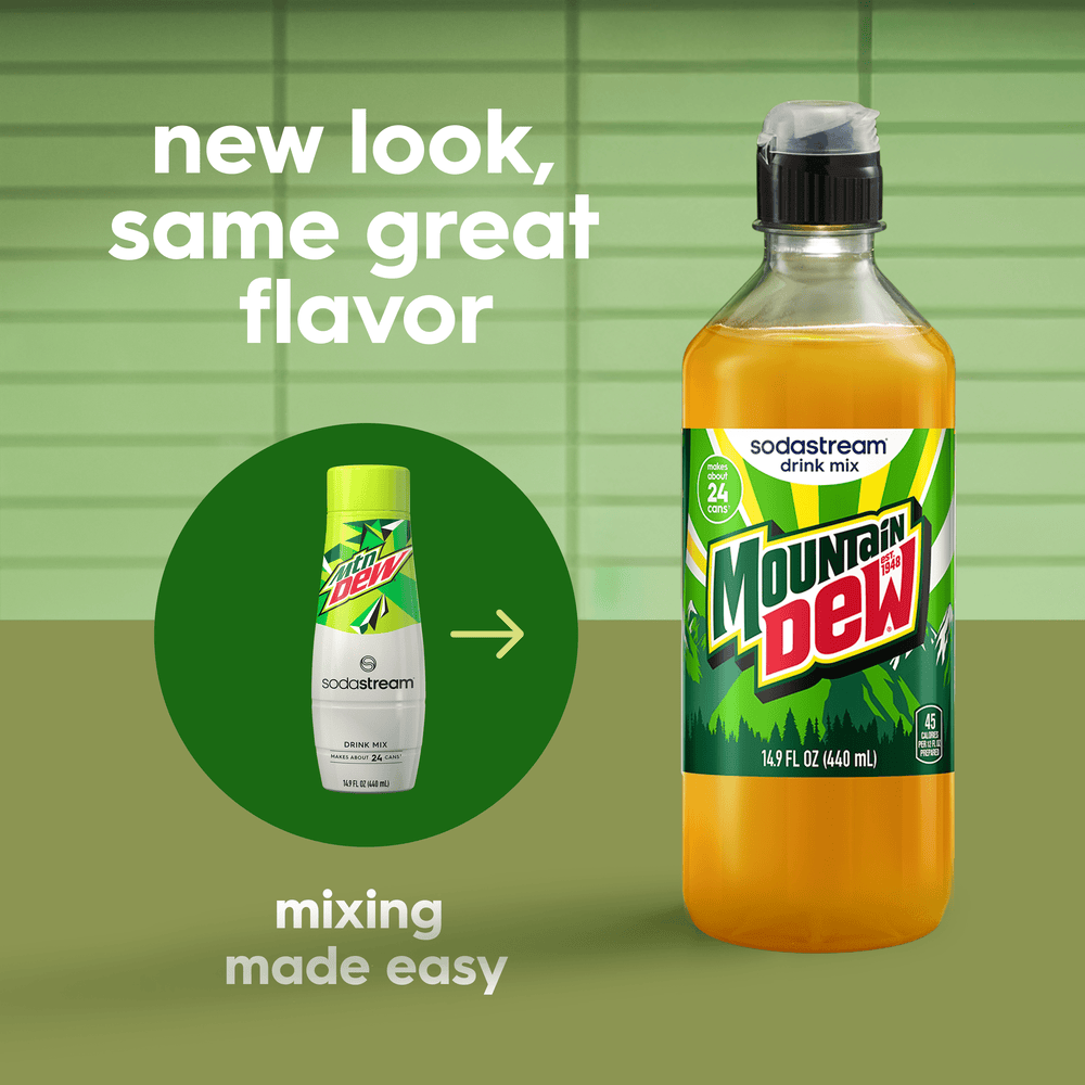 Sodastream MTN DEW Drink Mix 440ml