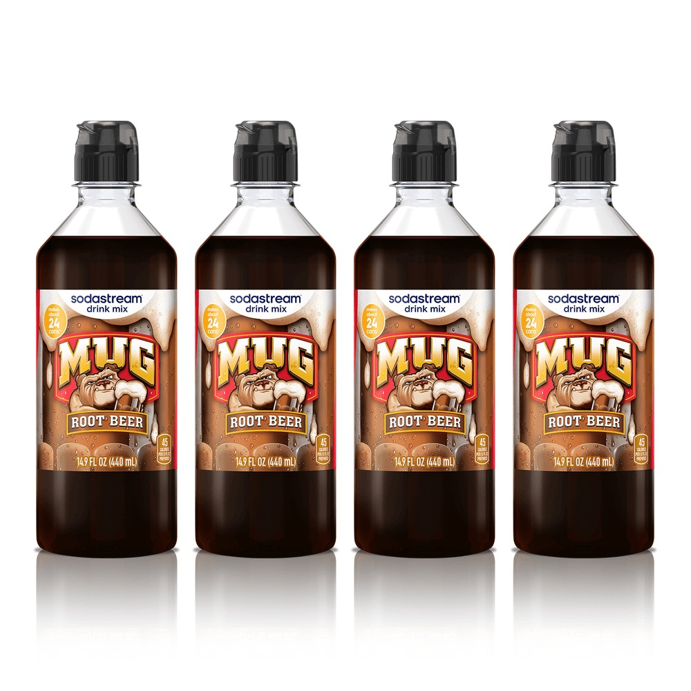 Sodastream Mug Drink Mix 4 Pack Bottles 