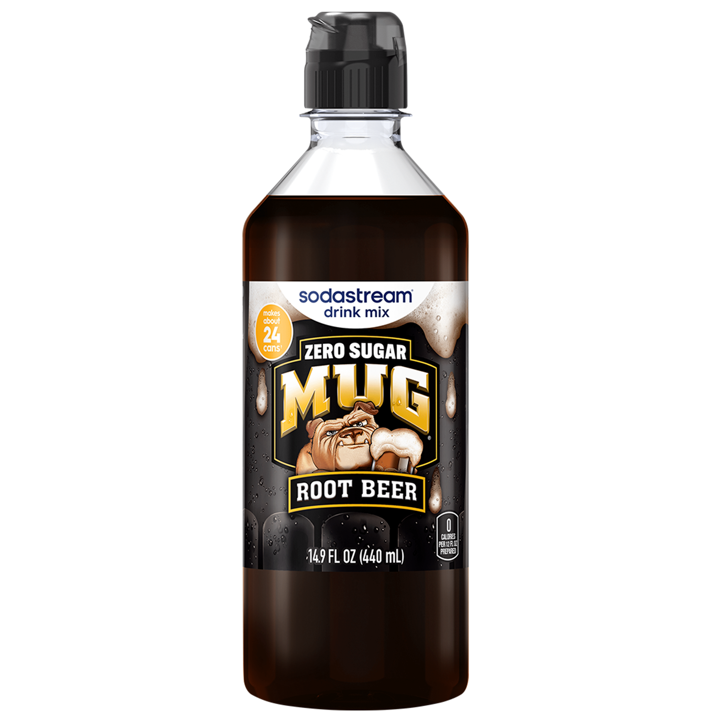 Sodastream MUG® Root Beer Zero Sugar Drink Mix 440ml sodastream