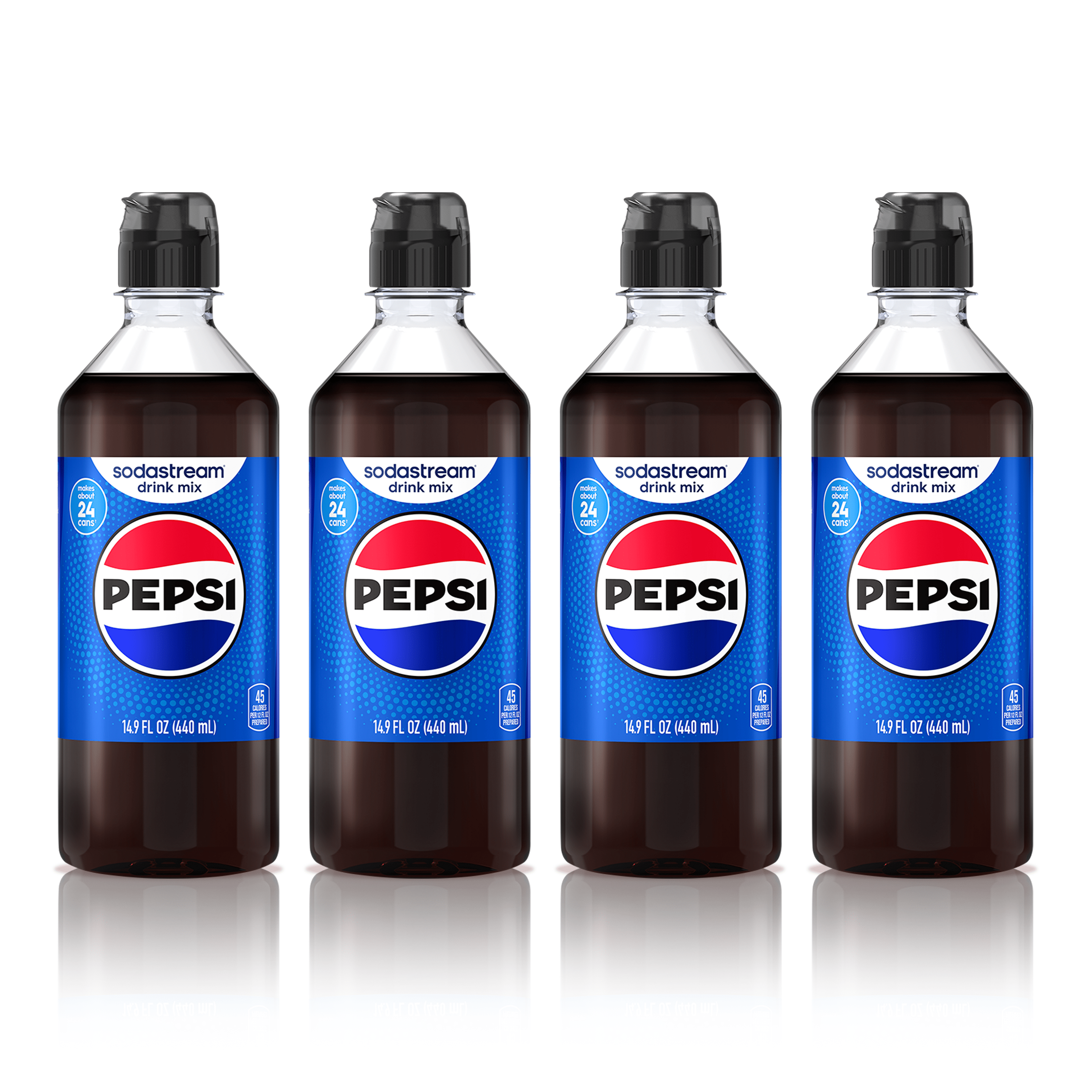 Sodastream Pepsi Drink Mix 4 Pack 440ml sodastream