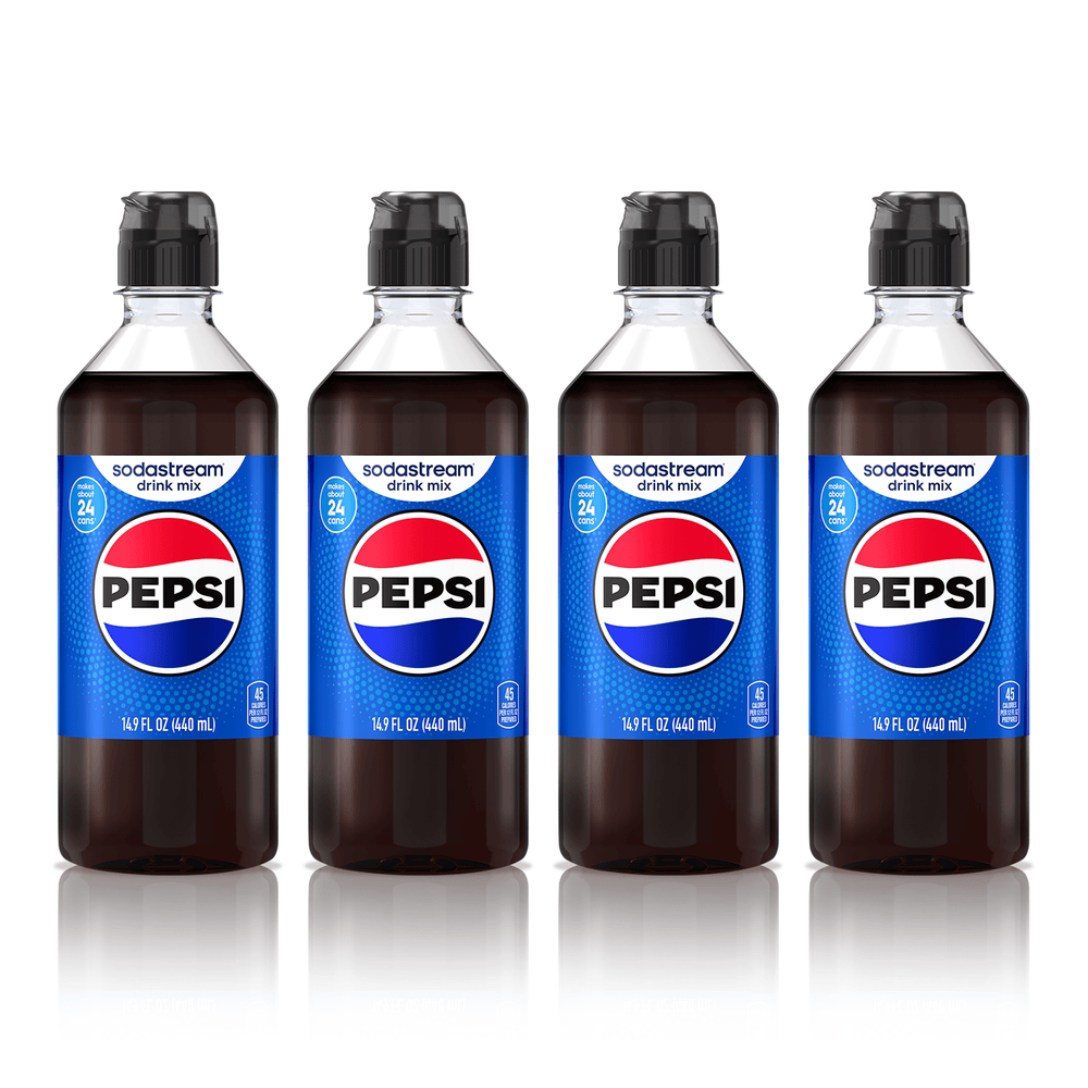 Sodastream Pepsi Drink Mix 4 Pack Bottles