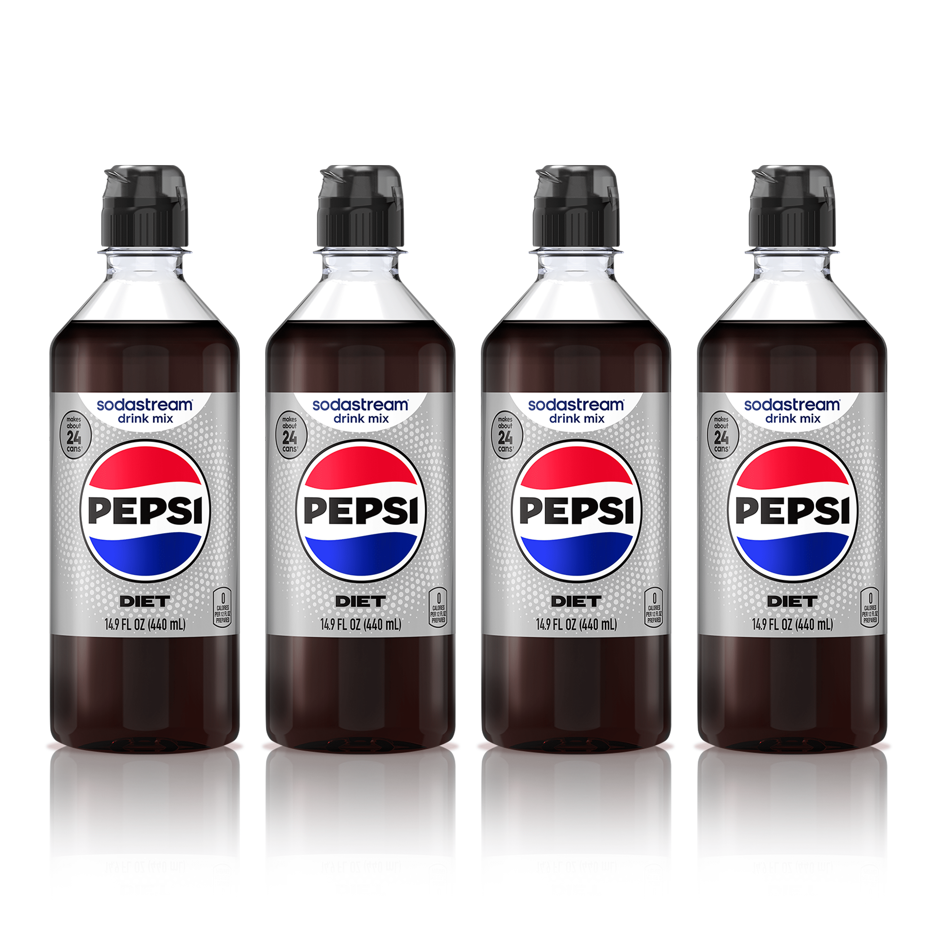 Sodastream Diet Pepsi Drink Mix 4 Pack 440ml sodastream