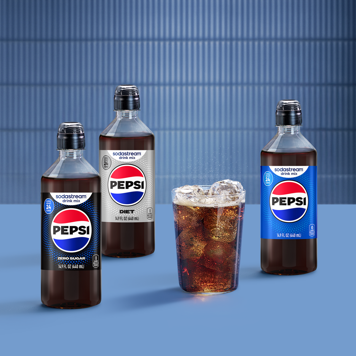 SodaStream Pepsi® Zero Sugar Beverage Mix Syrup, 440ml