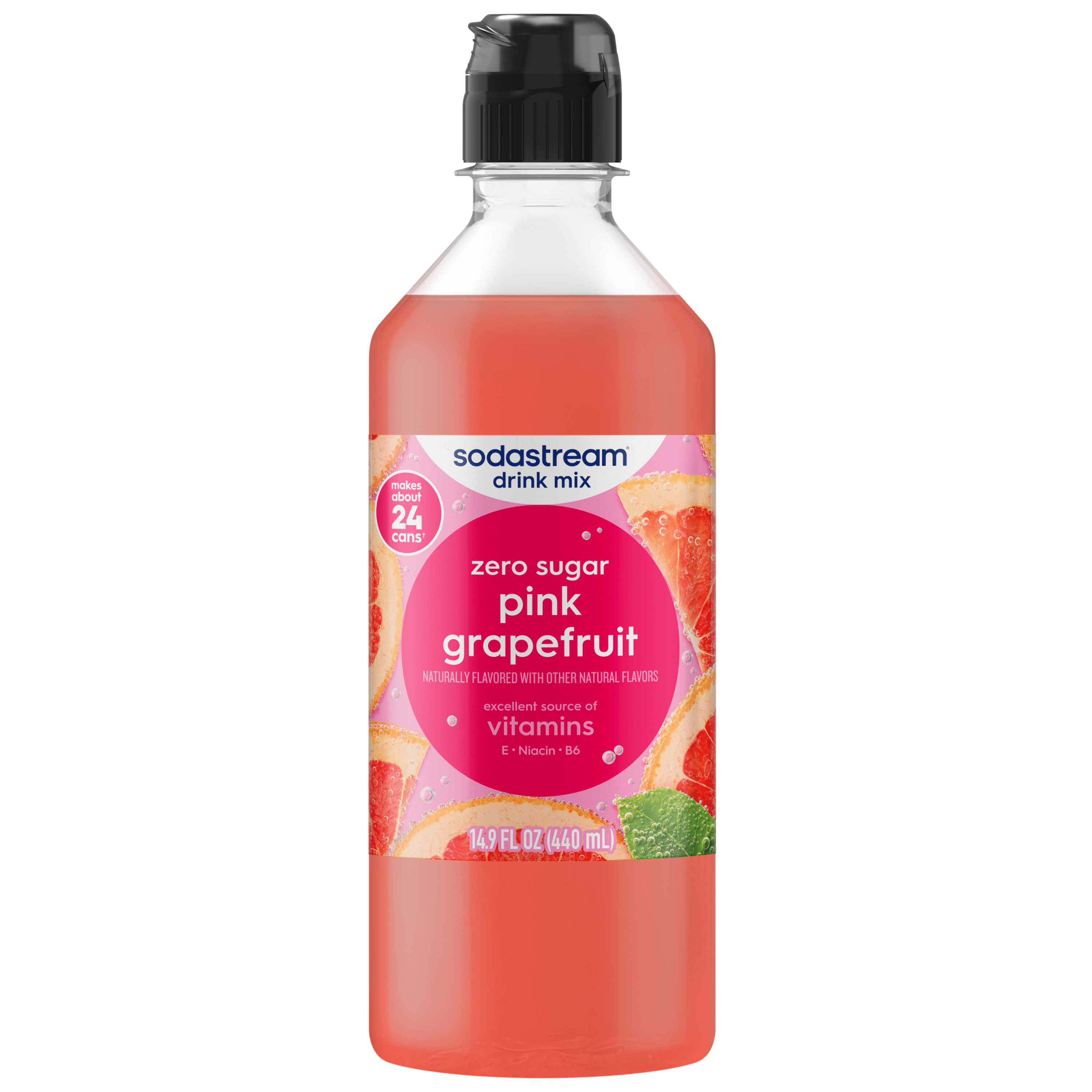 Sodastream Classics® Pink Grapefruit Zero Sugar Drink Mix 440ml sodastream