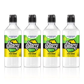 Sodastream STARRY® Lemon Lime Zero Sugar Drink Mix 4 Pack 440ml