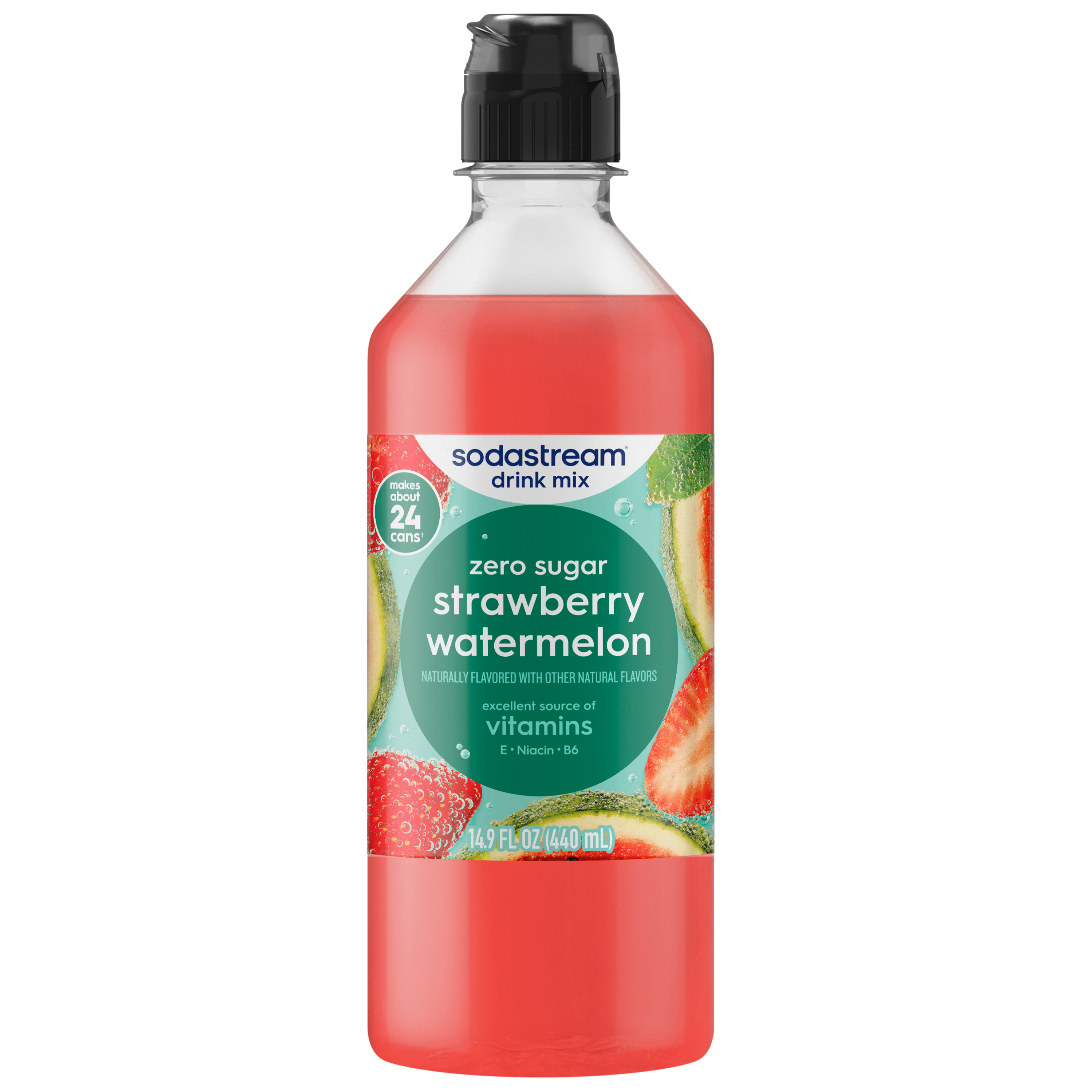 Sodastream Classics® Strawberry & Watermelon Zero Sugar Drink Mix 440ml sodastream