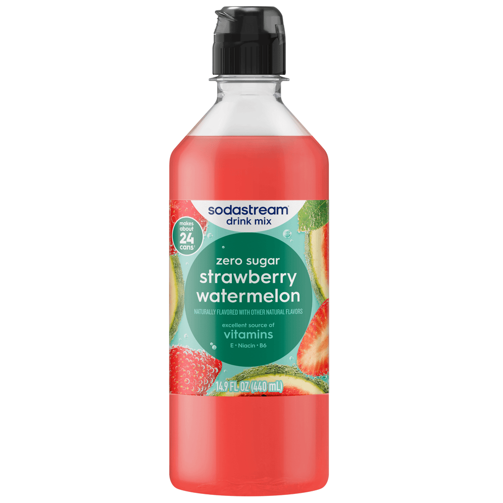 Sodastream Strawberry Watermelon Zero Drink Mix Single Bottle