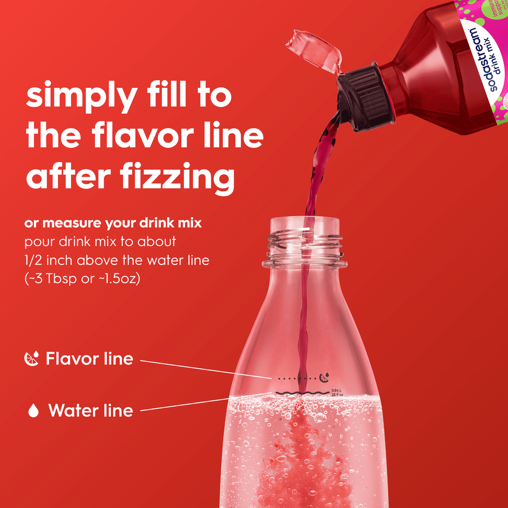 Sodastream bubly burst® Watermelon Lime Drink Mix 440ml