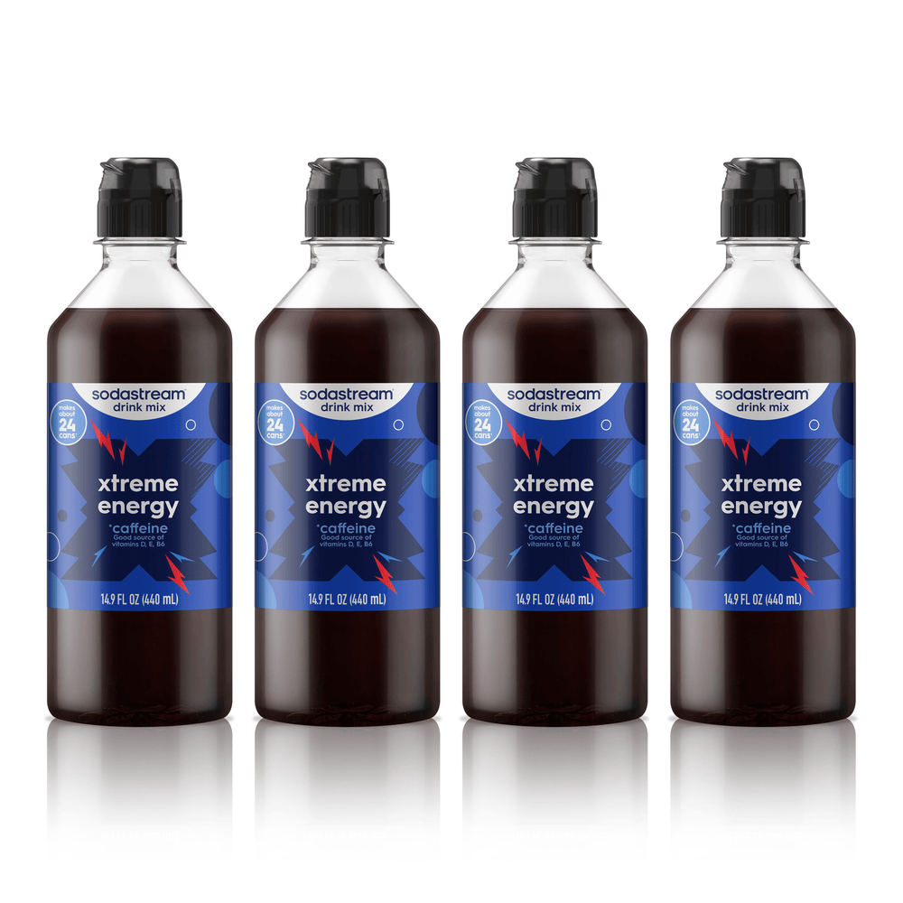 Sodastream Classics® Xtreme Energy Drink Mix 4 Pack 440ml