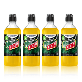 Sodastream MTN DEW Zero Sugar Drink Mix 4 Pack 440ml