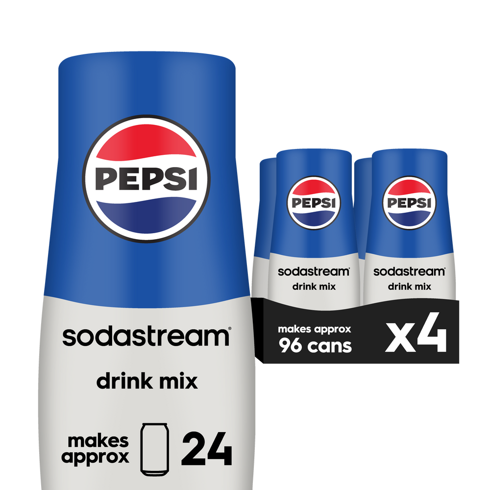 Sodastream Pepsi® Drink Mix 4 Pack 440ml