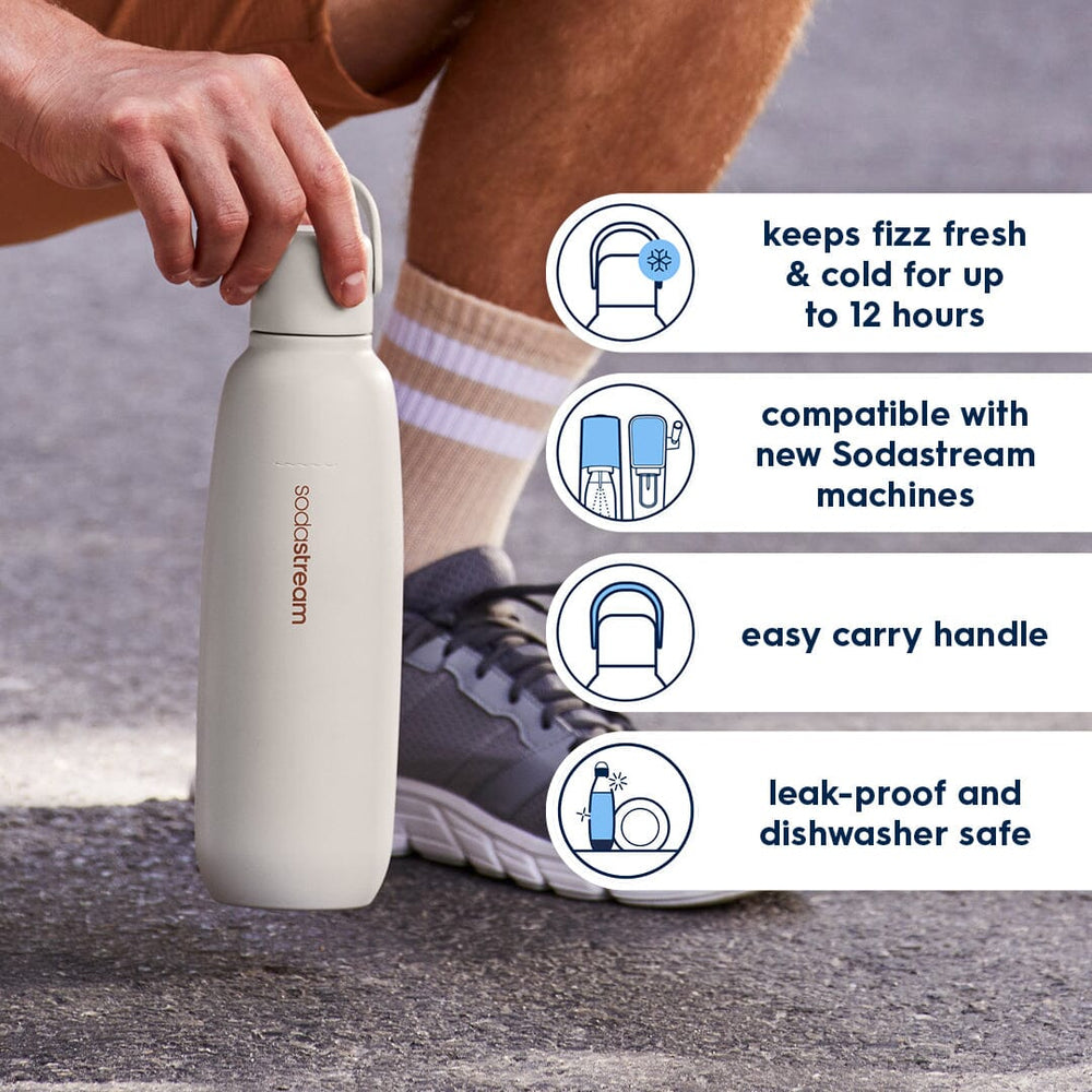 SodaStream 30 fl oz Carbonator Bottle Sand