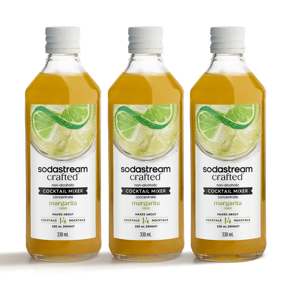 Sodastream Crafted® Mixers Margarita Cocktail 3 Pack Mixer 330ml
