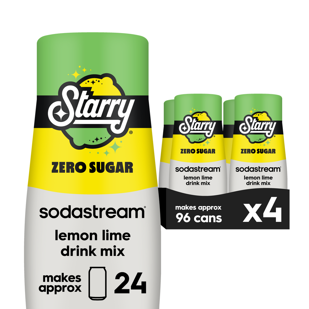 Sodastream STARRY™ Lemon Lime Zero Sugar Drink Mix 440ml