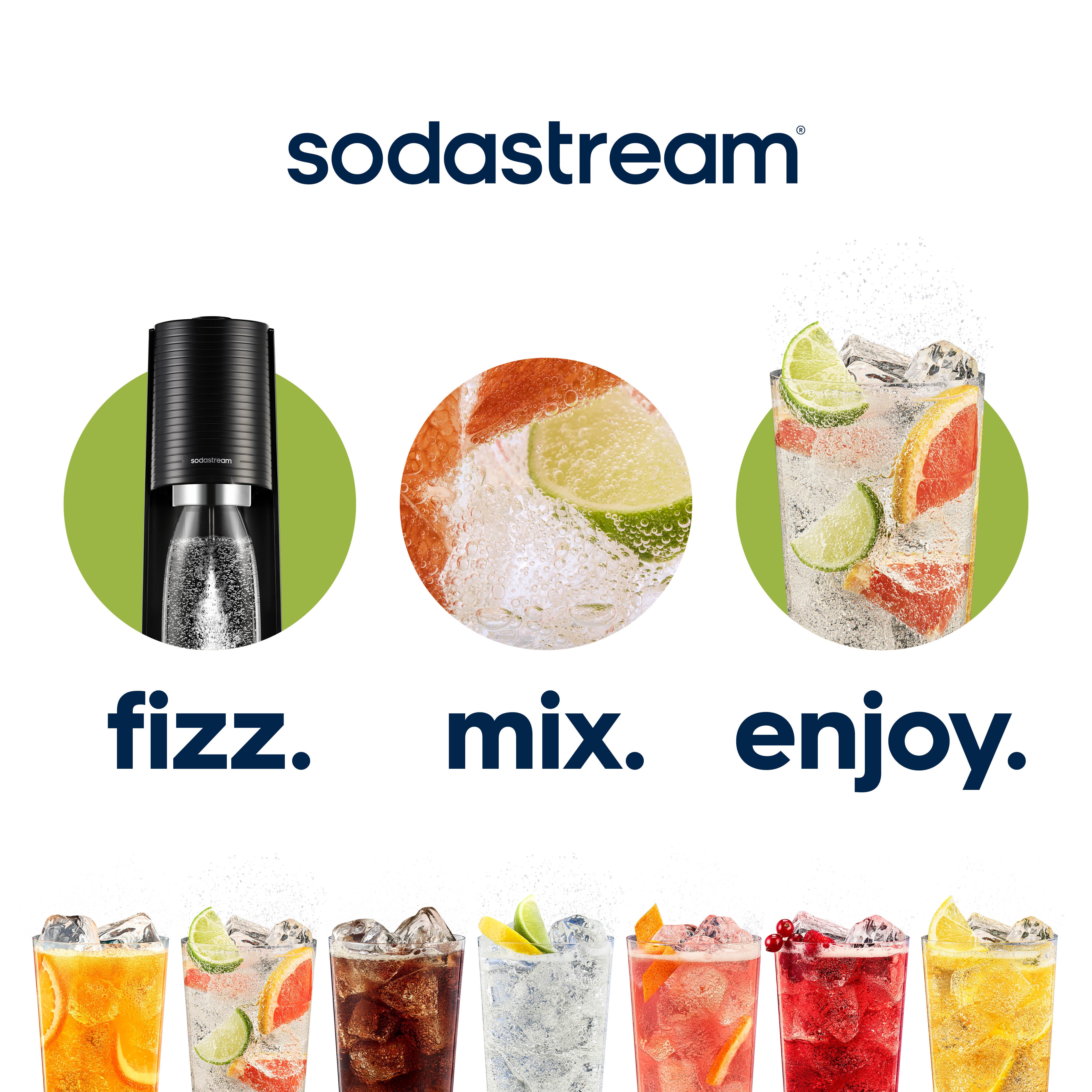 SodaStream Terra Sparkling Water Maker + (Quick Connect cqc