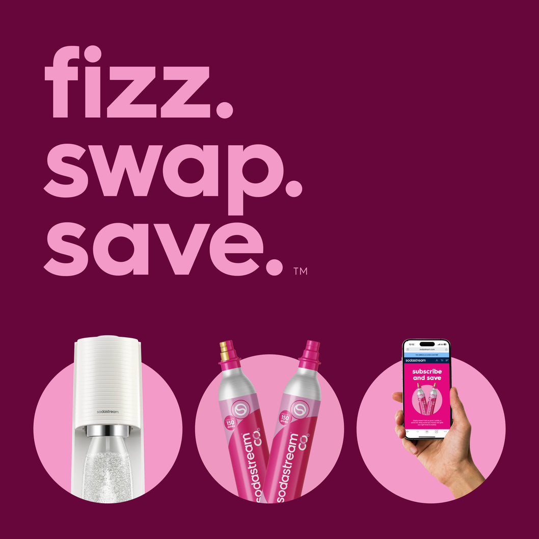 Sodastream Terra White Fizz Swap Save