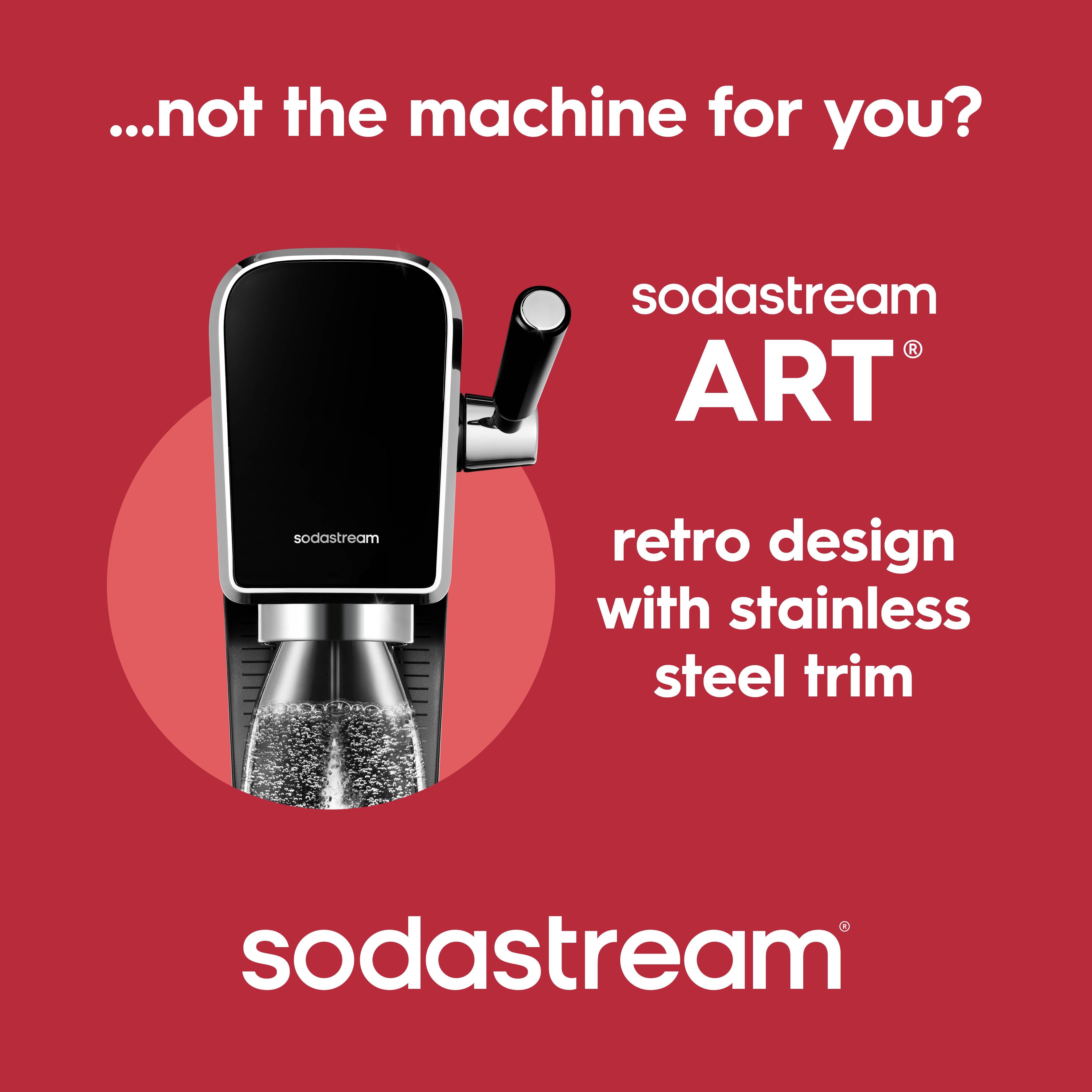 SodaStream Terra Sparkling Water Maker + (Quick Connect cqc bundle)