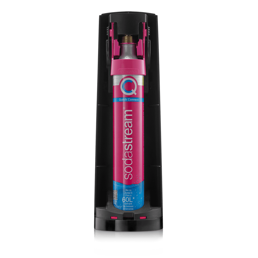 SodaStream terra starter kit black pink quick connect cylinder