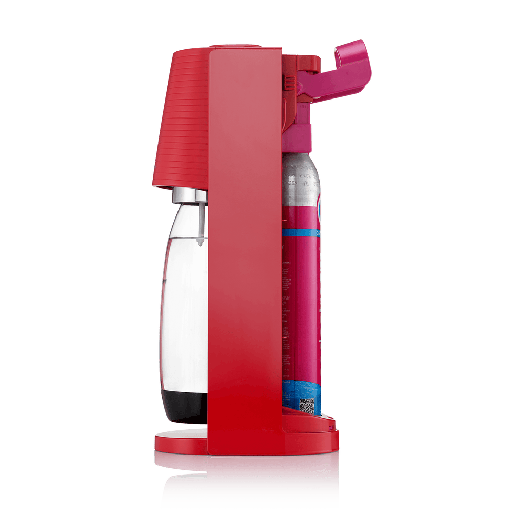 SodaStream Terra Red with quick connect