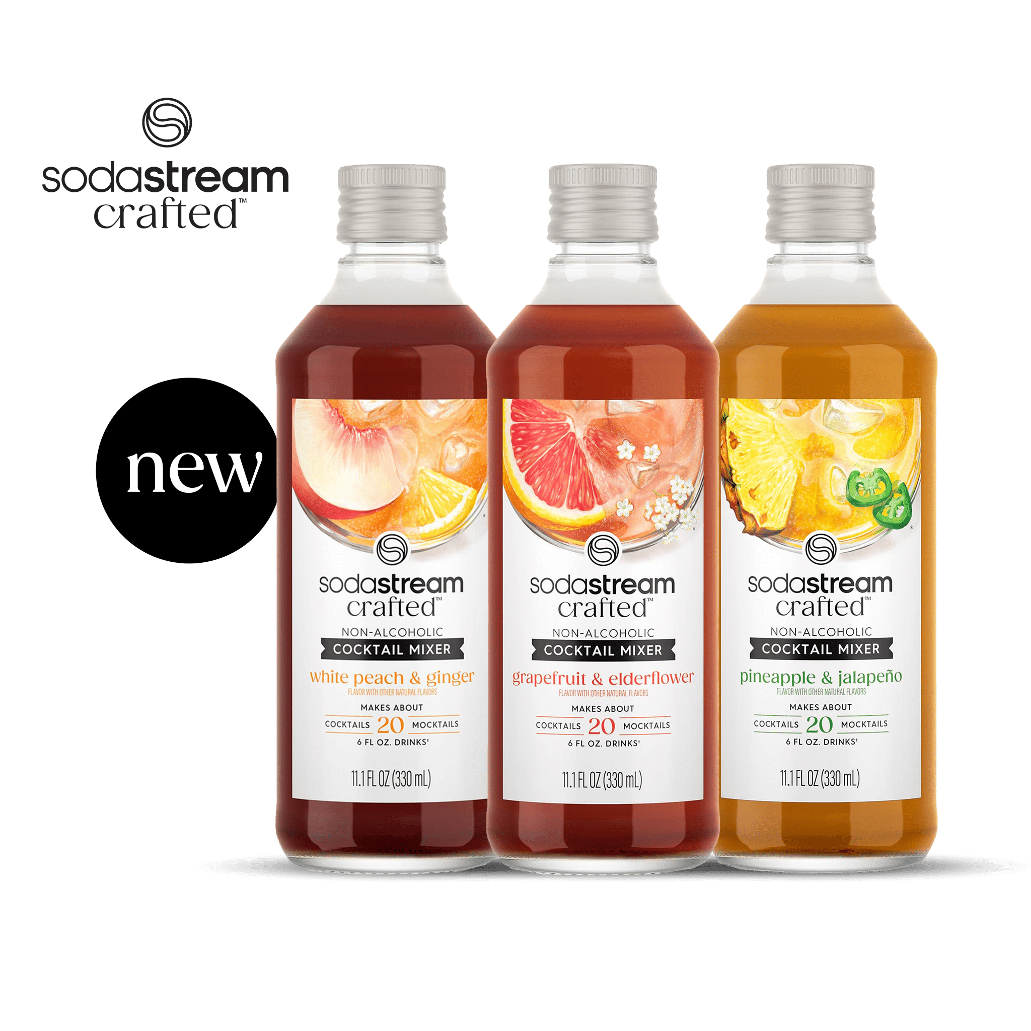 SodaStream® Crafted Mixers™ Variety Pack sodastream