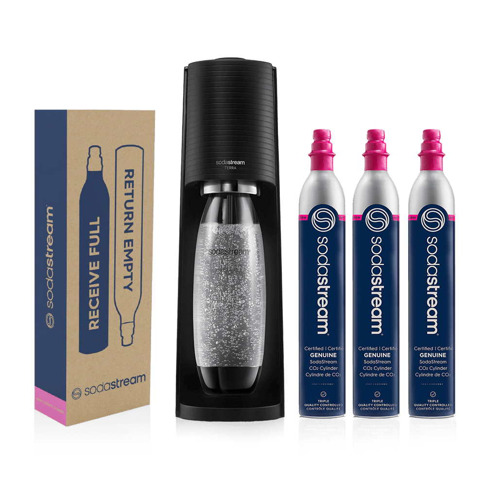 SodaStream 90 Day Carbonation Bundle SodaStream 90 Day Carbonation Bundle