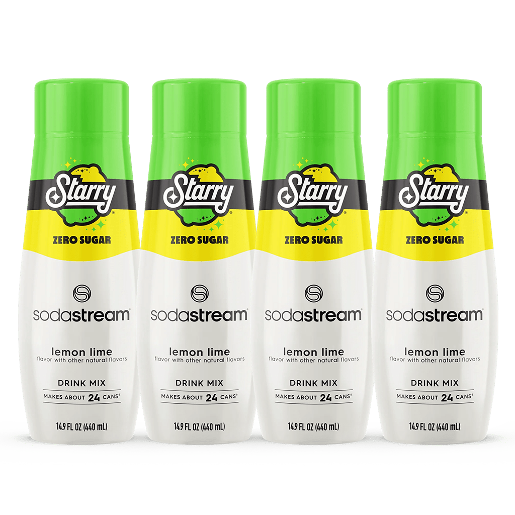 SodaStream® STARRY® Zero Sugar Lemon Lime Drink Mix - 4Pk sodastream