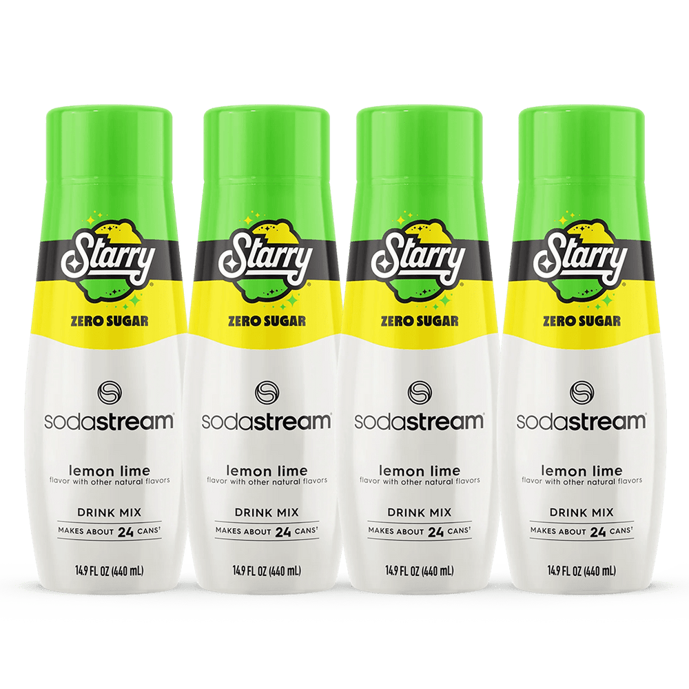 SodaStream® STARRY® Zero Sugar Lemon Lime Drink Mix - 4Pk