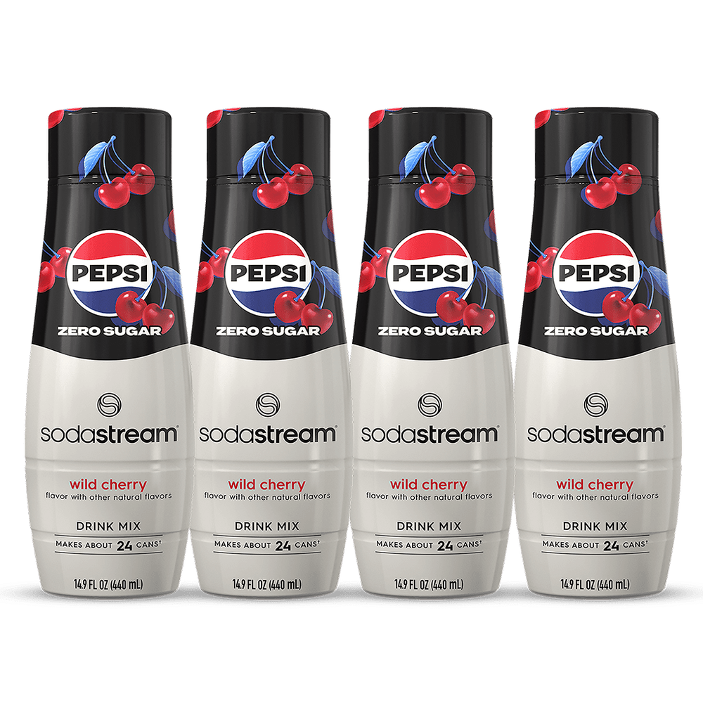 SodaStream® Pepsi® Wild Cherry Zero Drink Mix - 4Pk