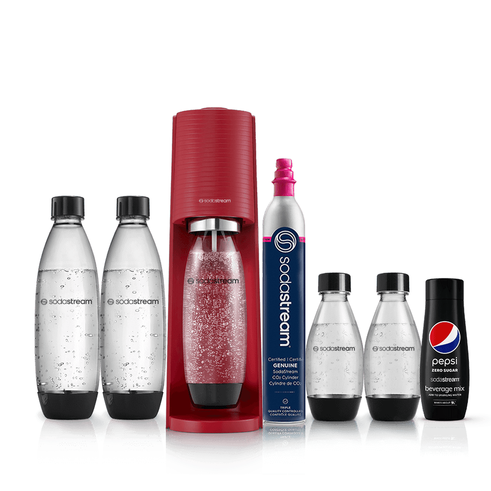 sodastream terra red hydration bundle