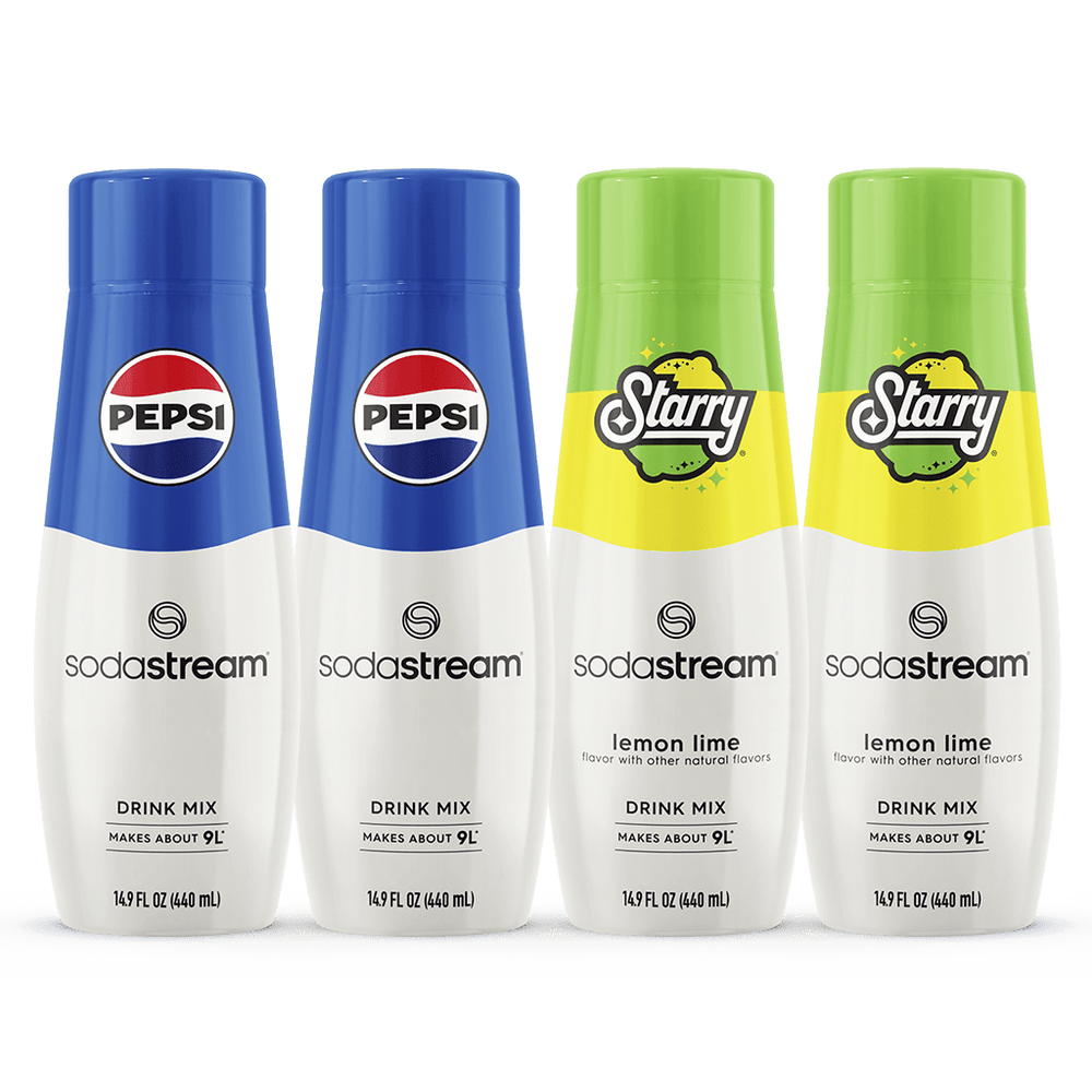 SodaStream 4pk - Pepsi® Drink Mix Variety Set