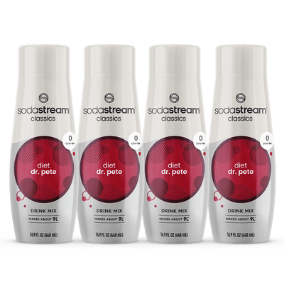 Diet Dr. Pete 4 Pack sodastream