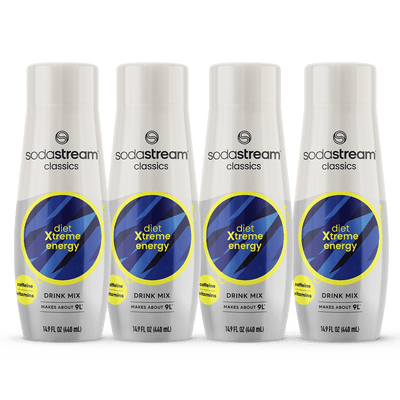 Diet Energy 4 Pack sodastream