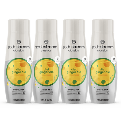Diet Ginger Ale 4 Pack sodastream
