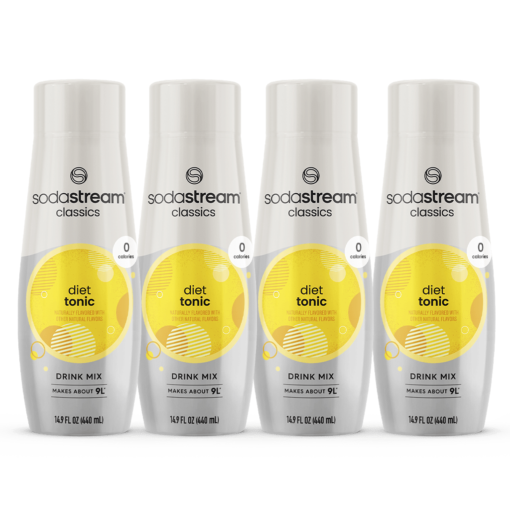 sodastream Diet Tonic 4 Pack Syrup